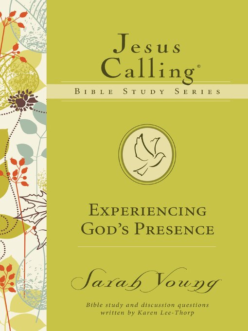 Title details for Experiencing God's Presence by Sarah Young - Wait list
